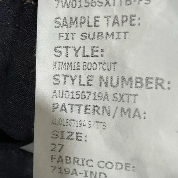 ~7 For All Mankind Kimmie Bootcut Jeans - Picture 5 of 9